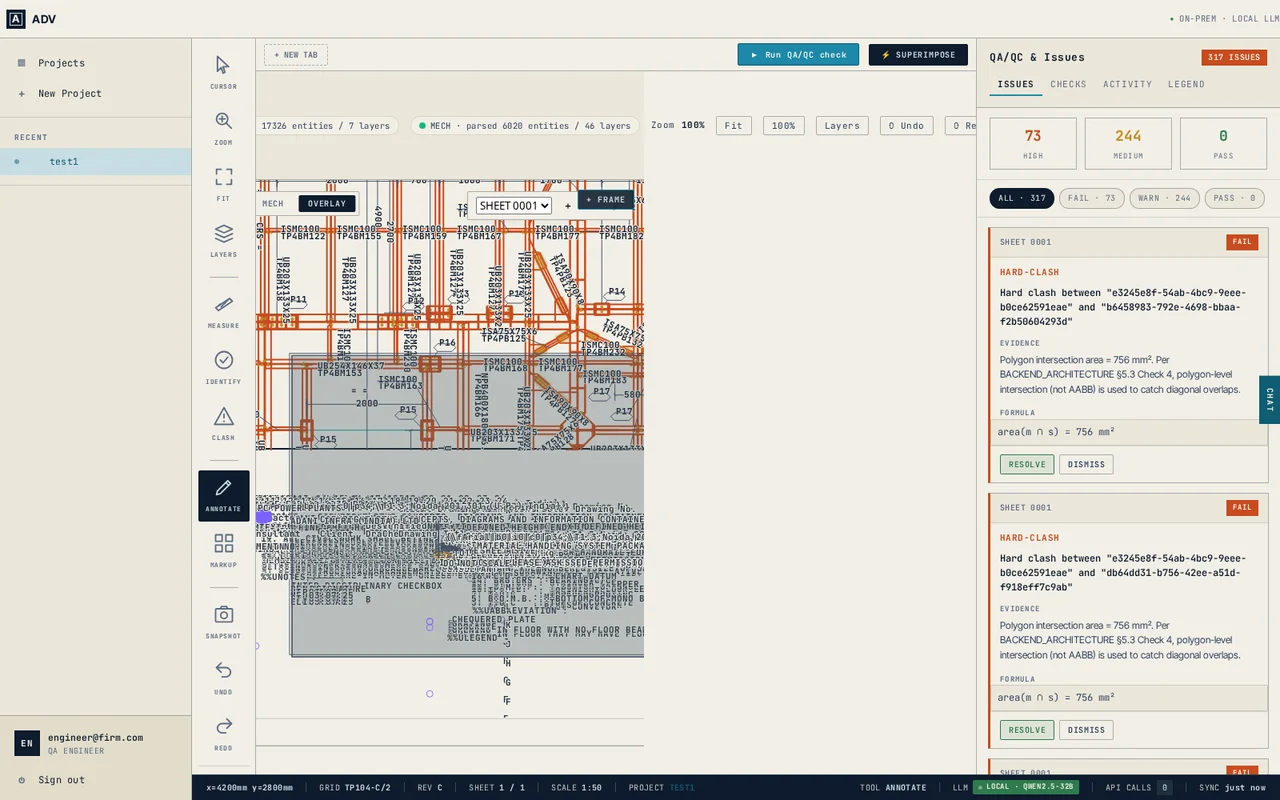 ADV — Agentic CAD Drawing Validation — screen 3